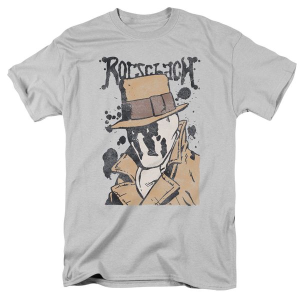 

watchmen rorschach splatter licensed t shirt cool casual pride t shirt men new fashion tshirt