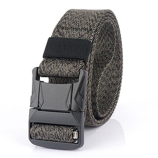 

2020 new sport waist belt genuine hard metal quick release buckle men's tactical belt fitness gym accessories dropshipping, Black;gray