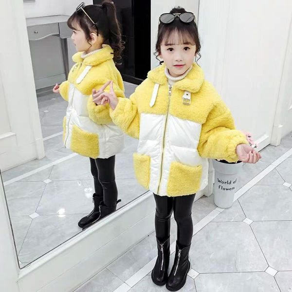 

children coats for 3 4 5 6 7 8 9 11 12 year girl thick warm jackets kids autumn winter clothes full sleeve baby girl outerwear, Blue;gray