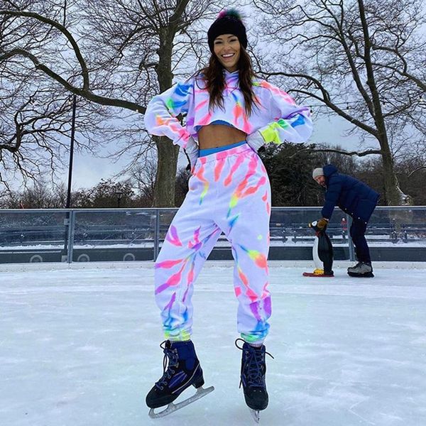 

long pants female clothing personalized colorful elastic high waist sports leggings womens designer loose slim casual, Black;white