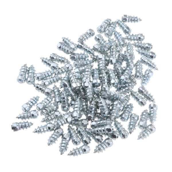 

100x /set winter car suv anti slip screw stud wheel tire snow spike h15 15mm