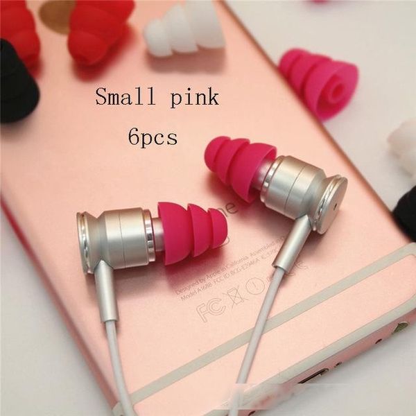 

onsumer electronics ivinxy 6pcs three layer silicone in-ear earphone covers cap replacement earbud bud tips earbuds eartips earplug ear p