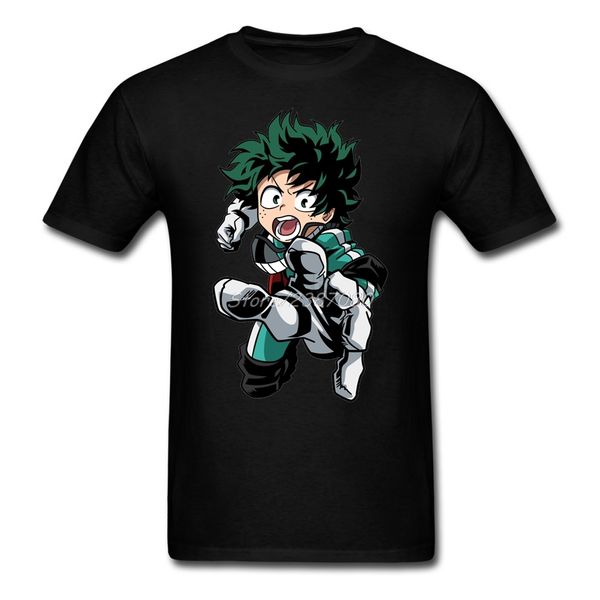 

my hero academia t shirt short sleeve men's t-shirt pp car styling 3xl cotton crewneck men shirts