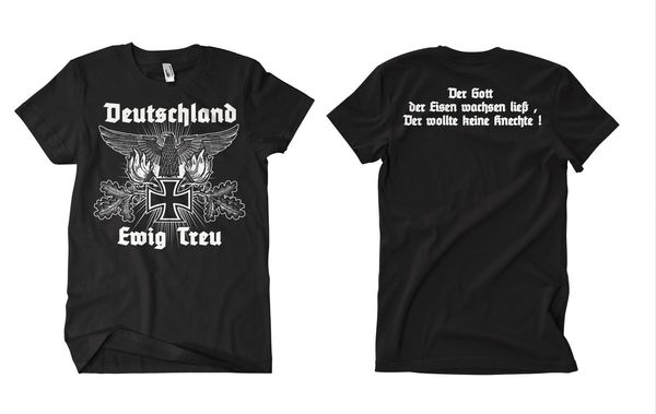 

2020 мода хлопок футболки tshirt reichsadler ewige treue m3 eisernes кройц deutsches reich treue фатерлянд