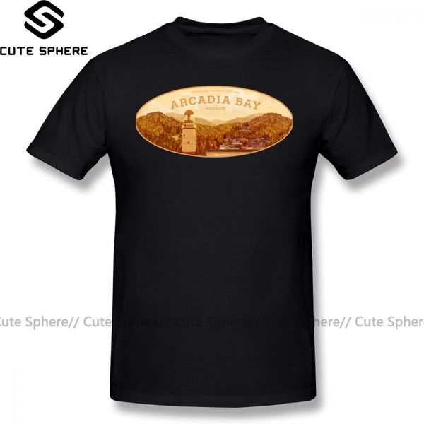 

life is strange t shirt life is strange arcadia bay logo t-shirt 6xl men tee shirt fun fashion printed short sleeves tshirt
