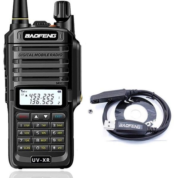 

ellphones & telecommunications baofeng -xr 10w powerful walkie talkie 10km cb radio set portable handheld long range two way radio -9r uv
