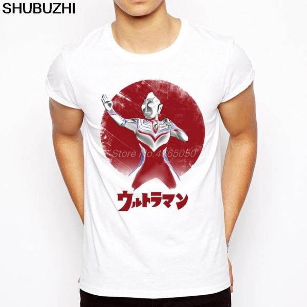 

ultraman printing t-shirts men ultra crusader short sleeves fashion brand t shirt new euro size