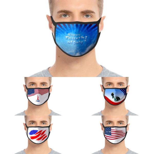 

5 american styles flag mask national 3d printed washable anti dust mask outdoor cycling fa l0wq