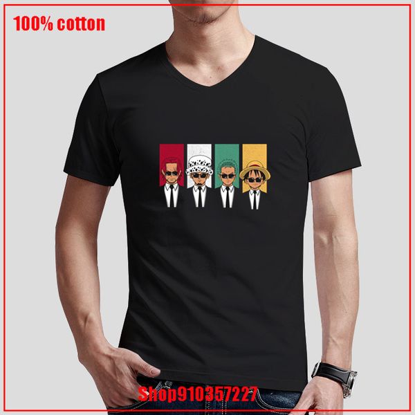 

reservoir pirates one piece v-neck t-shirt 2020 summer short sleeve tshirts casual print shirts trendy shirt