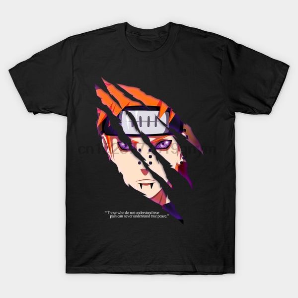 

men tshirt pain is my game pain nagato t shirt printed t-shirt tees top