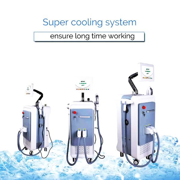 

most popular nd yag laser multifunctional shr beauty equipment new style shr opt aft ipl beauty machine for sale, Black