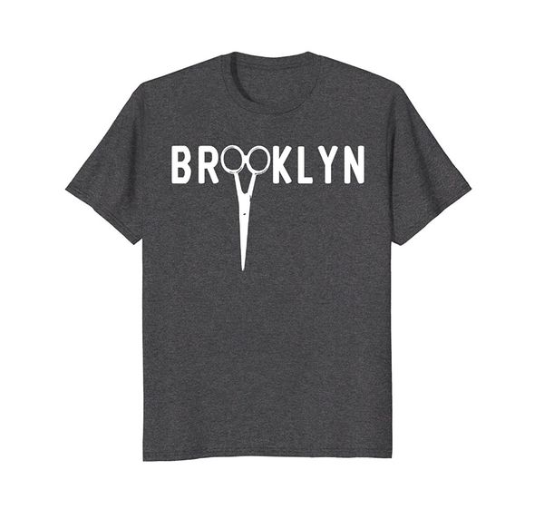 

new summer printed fashion t shirt brooklyn barber t-shirtfunny tees