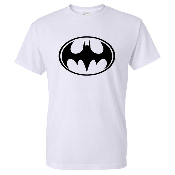 

2020 new fashion batman pattern printed solid color t-shirt cotton casual streetwear tees men/women hip hop tshirt