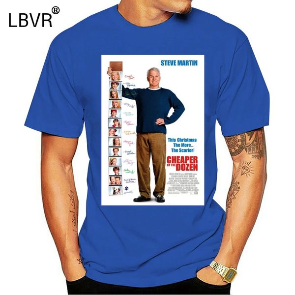 

r by the dozen v1 movie poster (2003) t-shirt (white) all sizes s-5xl