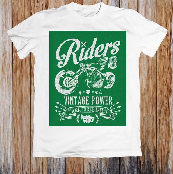 

riders vintage power t-shirt retro tee shirt