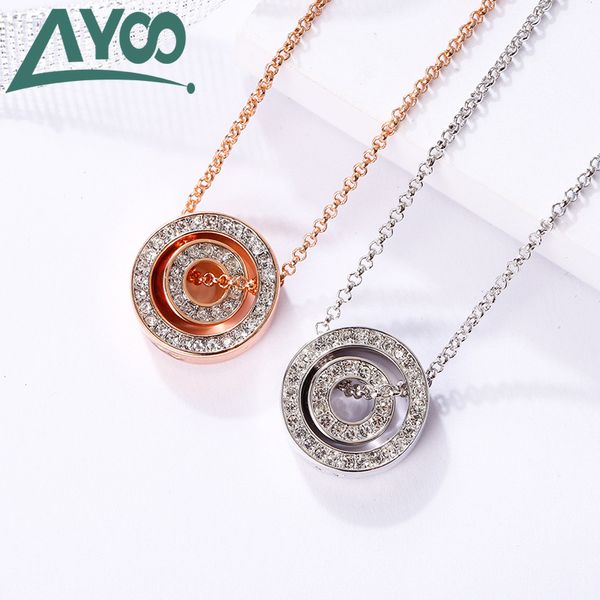 

ayoo swa double pendant. a super beautiful one. elegant lady's necklace, Silver