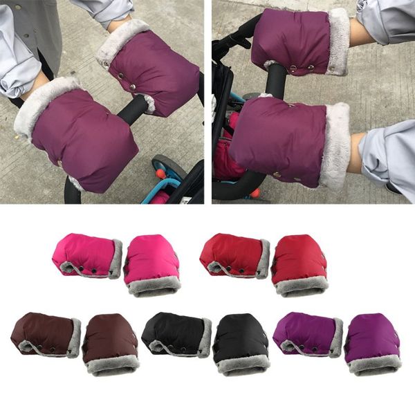 

stroller parts & accessories waterproof fleece gloves for children cart hand muff warmer glove wheelchair winter cover