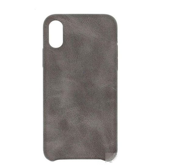 

case luxury ultra-thin pu leather back skin retro striae case cover for iphone x 8 7