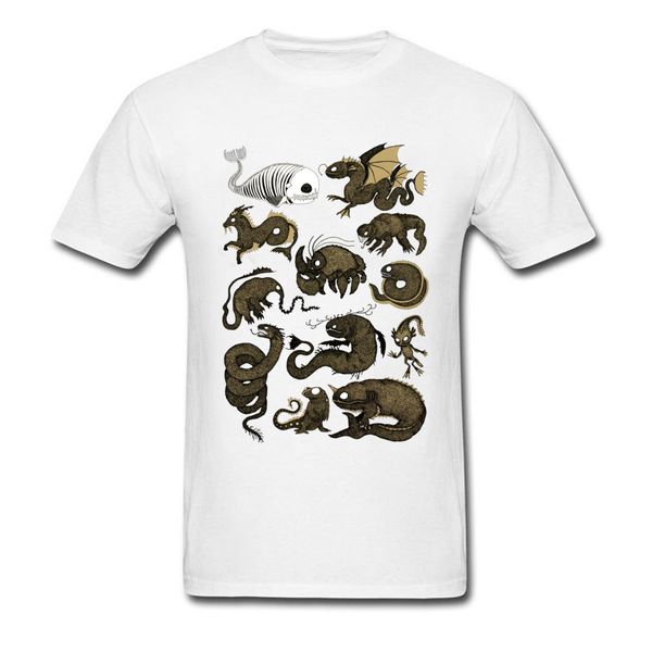 

assorted sea monsters tshirts slim fit men t shirt youth t-shirts white tees short sleeve 100% cotton clothes