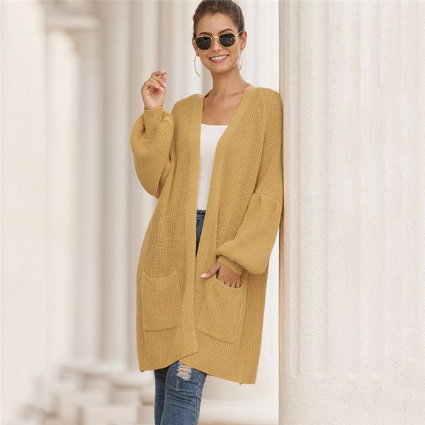 

women's jackets women autumn winter pockets long sleeve cardigan slim fit soft coat female fashion warm wine red jacket n17, Black;brown