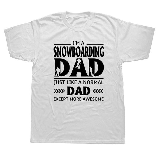 

funny snowboardings dad graphic t-shirt mens summer style fashion short sleeves oversized streetwear t shirts
