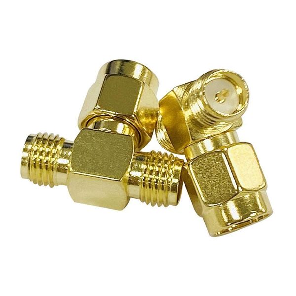 

3 way rf sma adapter splitter rp-sma male to 2 rp-sma female adapter