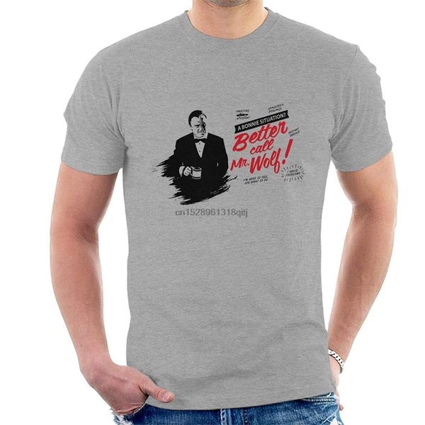 

pulp fiction better call saul winston wolf mix men's t-shirt(1
