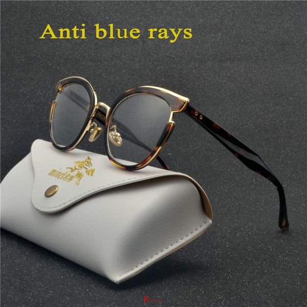 

sunglasses leopard frame cat clear lens retro blue light blocking reading glasses female anti-fatigue hyperopia eyewear fml, White;black