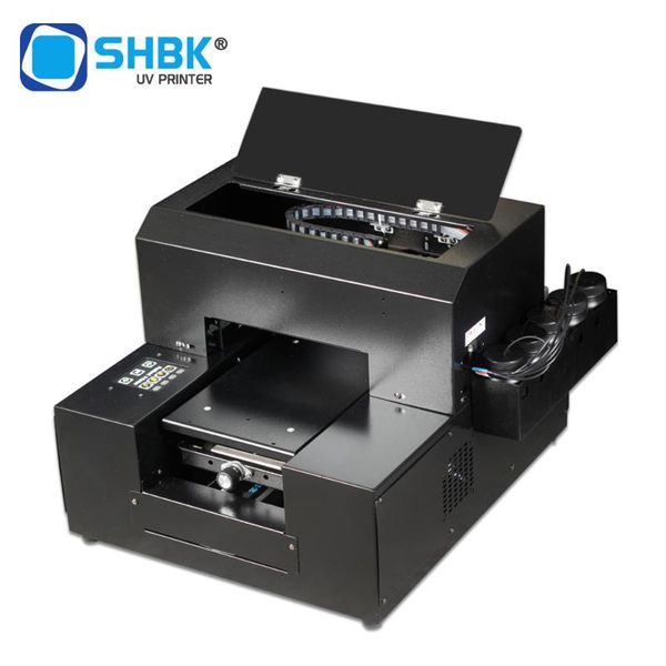 

shbk a4 universal inkjet small mobile phone shell uv flat acrylic printer diy custom t-shirt p stall machine