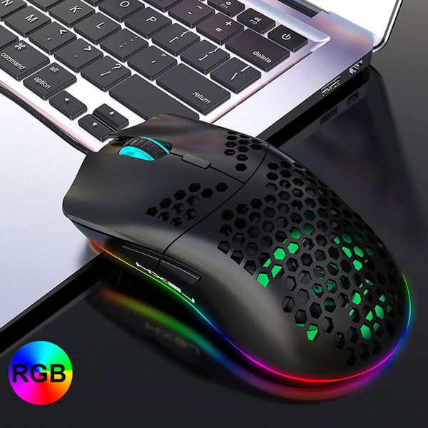 

j900 usb проводная мышь gaming rgb gaming mouse с шестью регулируемое dpi для рабочего стола ноутбука