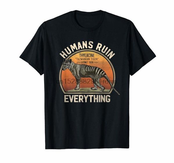 

clothing tasmanian tiger thylacine australian extinct animal t shirt 1188