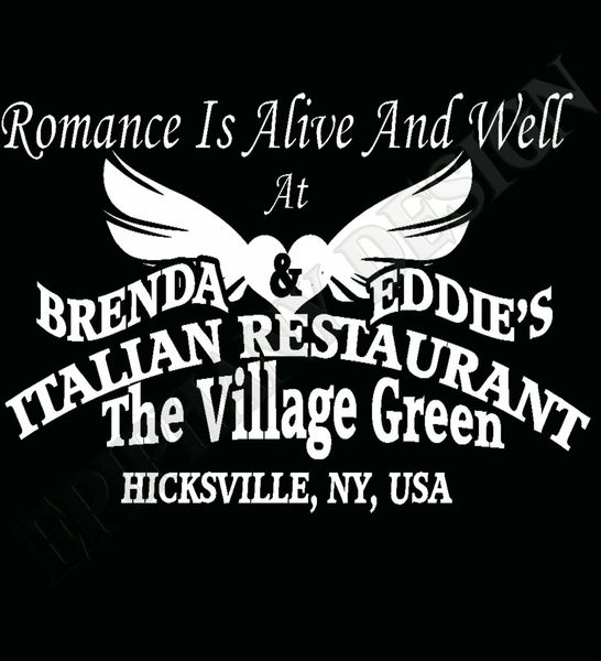 

билли джоэл вдохновленный футболку незнакомец сцены из итальянского ресторана 70-2020 с коротким рукавом o-образным вырезом