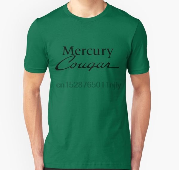 

men tshirt mercury cougar script 2 t shirt printed t-shirt tees top
