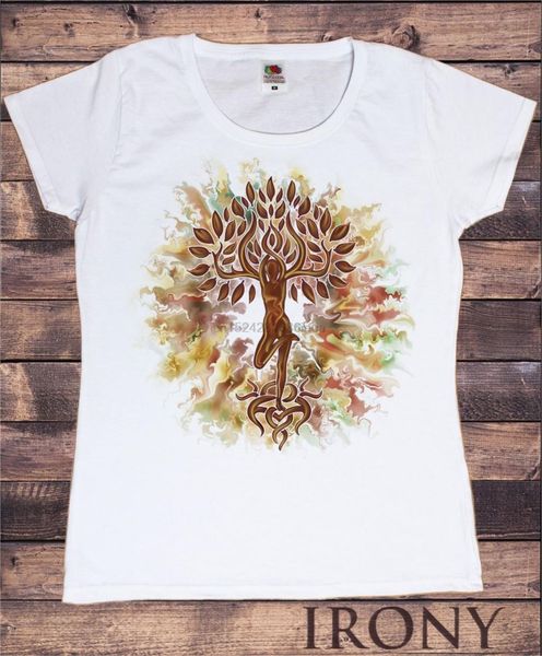 

women t-shirt yoga tree buddha yoga meditation flower zen tree ts1422cool casual pride t shirt men fashion tshirt free