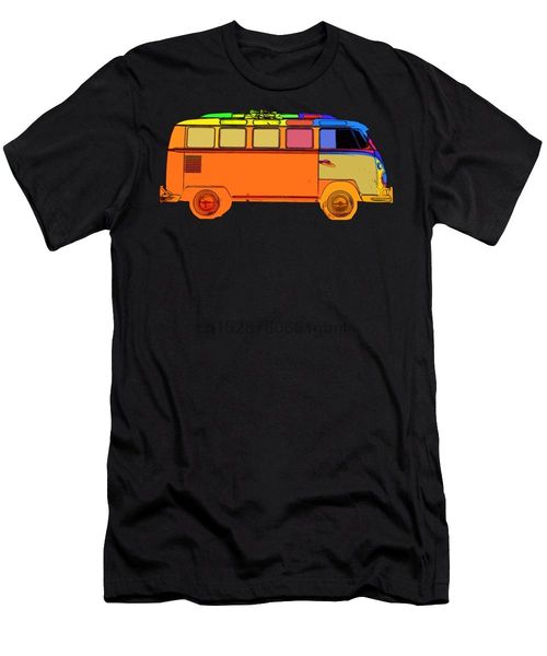 

мужчины с коротким рукавом футболки серфер van transparent mens t-shirt женщины тенниска