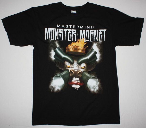 

monster magnet mastermind10 stoner rock kyuss orange goblin new black t-shirt