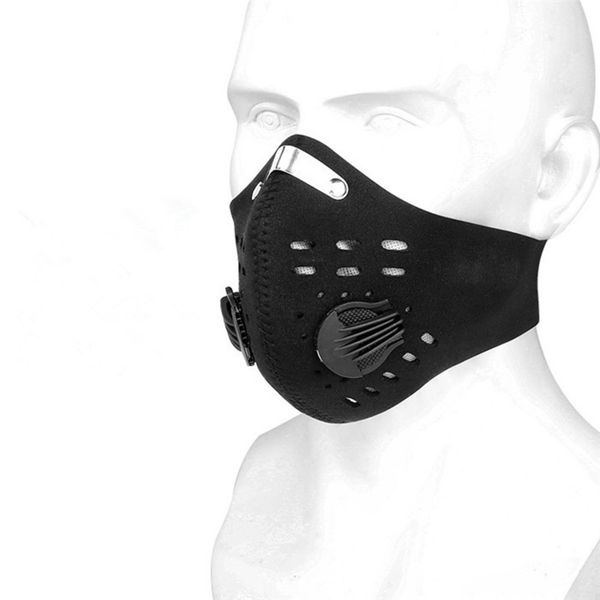

2021sport training adjustable mask cycling face pm2.5 anti-pollution running mask activated ca wn15