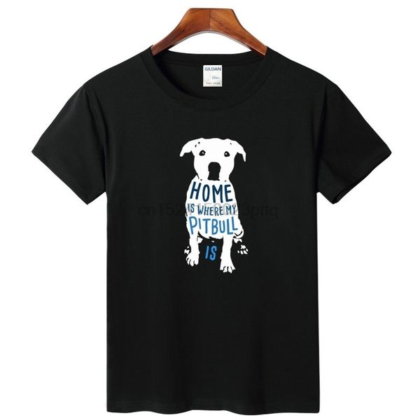 

pitbull american pit bull spiked dog funny t-shirt 2020 shirt in shirt big size mens coton tee shirt uniform