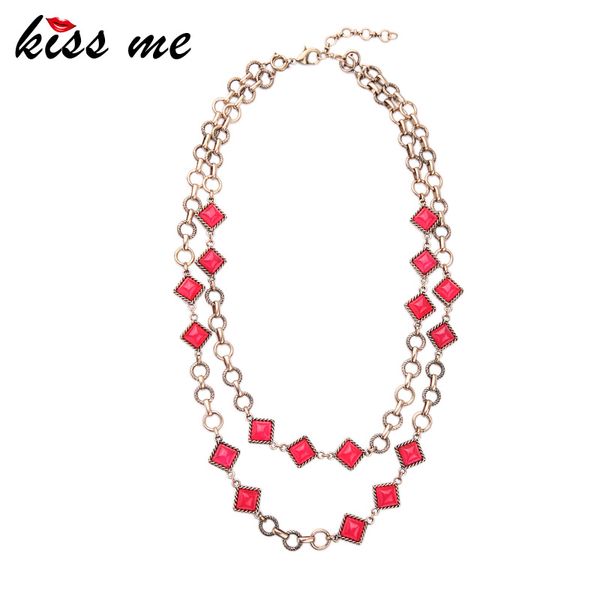 

chokers summer alloy chain candy color removable layered necklace design vintage jewelry choker, Golden;silver