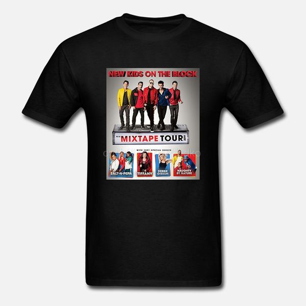 

новые малыши на блоке nkotb mixtape тур 2020 черный футболка s-2xl (2