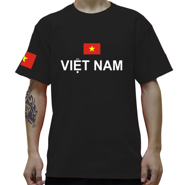 

вьетнам смешного graphic t-shirt mens лета стиль мода коротких рукава крупногабаритного streetwear флаг вьетнам тенниска