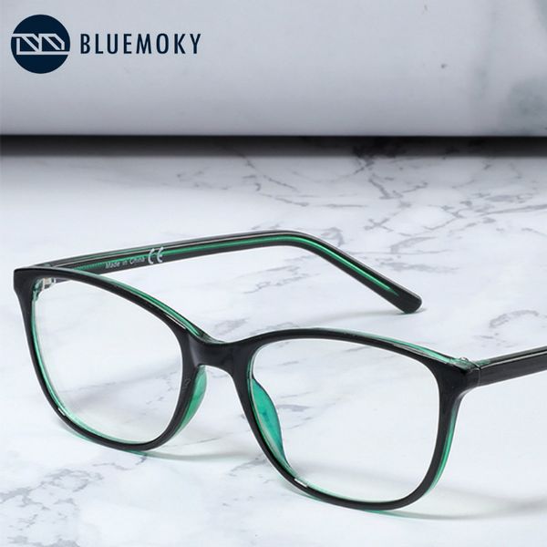 

sunglasses zenottic acetate anti-blue ray glasses women clear lens optical myopia computer gaming spectacles frame prescription eyeglasses, White;black