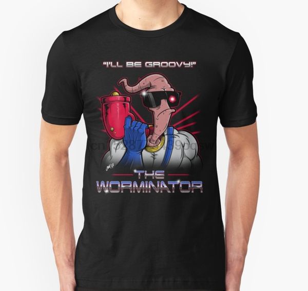 

мужчины тенниски the worminator мужской майка печатных футболки тройники верхней
