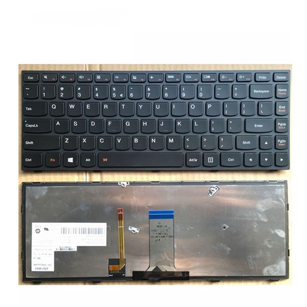 

lapkeyobard replacement for lenovo us english backlit keyboard compatible g40-70 25215587 25215588 mp-13p93usj us layout repair keyboard