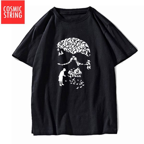 

cosmic string short sleeve summer cool men t shirt casual 100% cotton men t shirt loose t-shirt men tee shirts cr-a0109