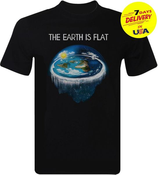 

flat earth is flat firmament sheol conspiracy new world t shirt s-3xl