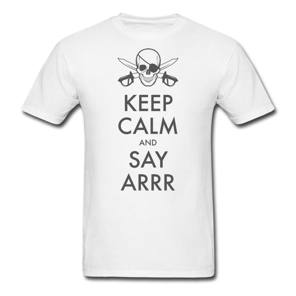 

halloween pirate keep calm men's t-shirt outfit tee shirt