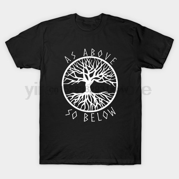 

как и выше, так и внизу язычество дерево жизни иггдрасиль t-shirt