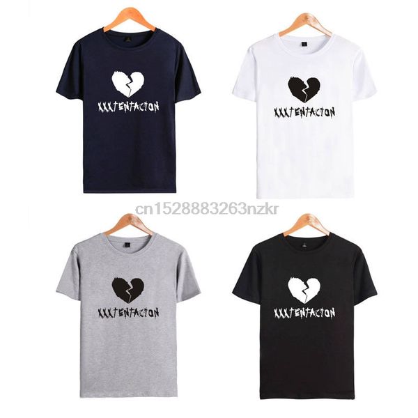 

xxxtentacion t-shirt summer fashion short sleeve streetwear tracksuit men cotton t-shirt printed t shirt