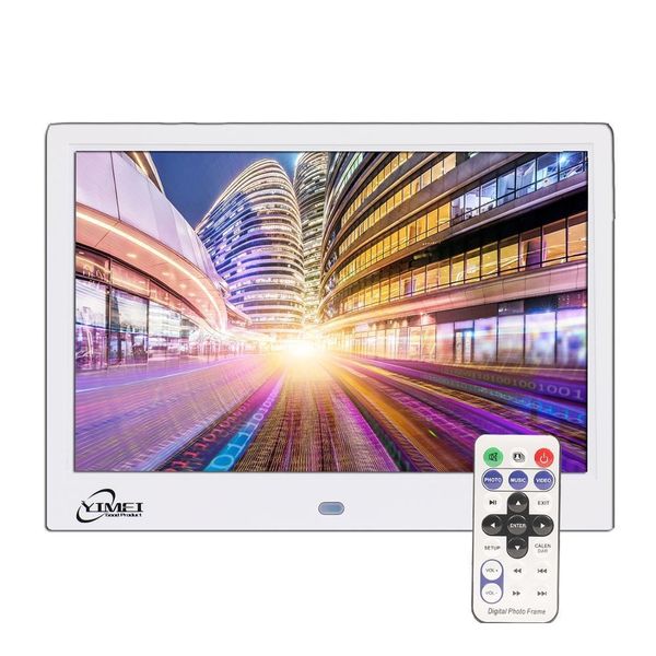 

yimei 10.1-inch high-definition digital p frame picture multi-function usb sd card player mp3mp4 calendar remote control